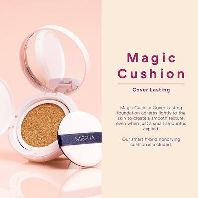 Magic Cushion Cover Lasting SPF 50+ (2 Colors) 15gr AUTHENTIC STORE