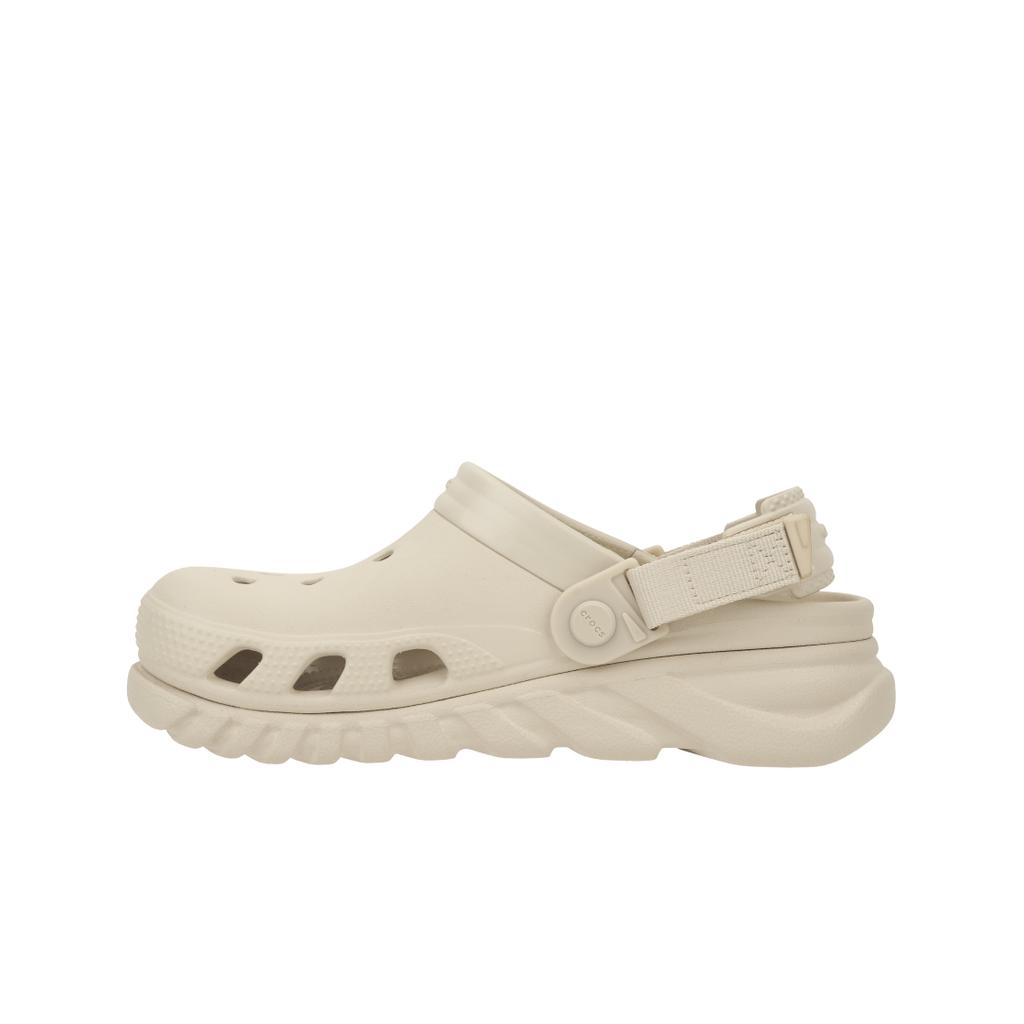 Crocs Duet Max Clog Soft Comfortable Versatile Clogs Unisex Clogs Cement-Gray 208776-160
