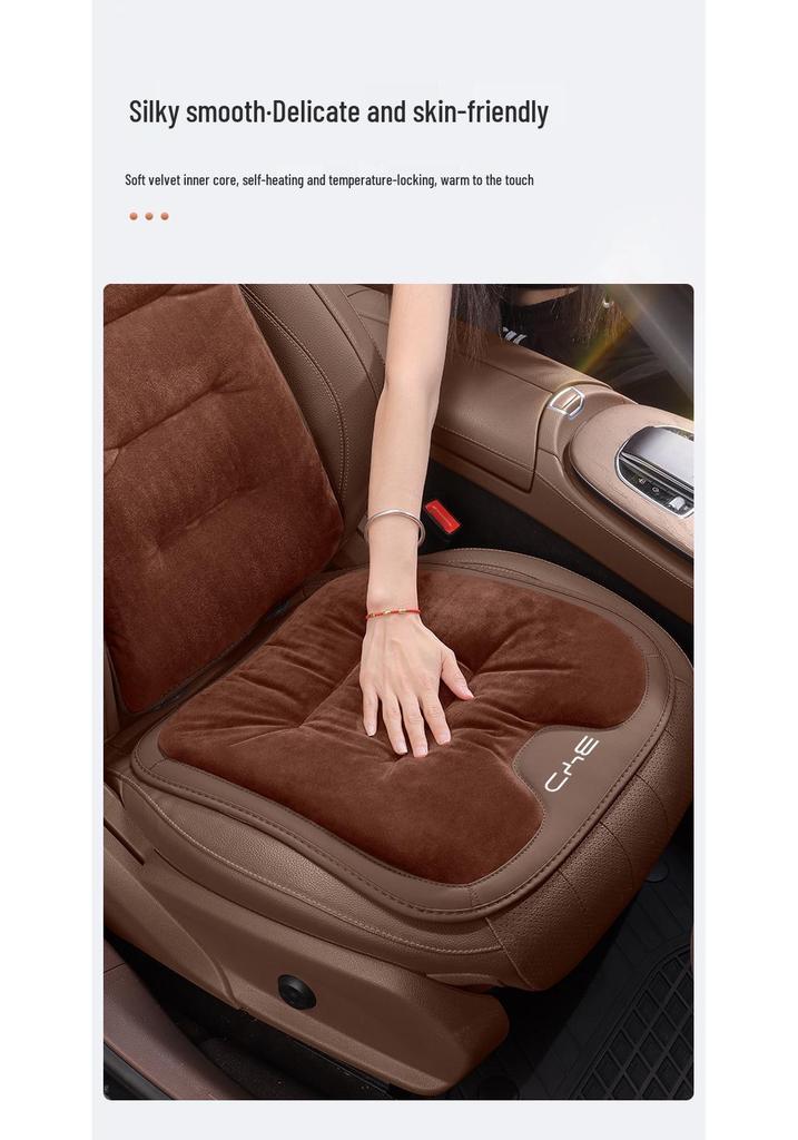Winter Flannel Seat Cushion for BYD Han EV, Qin L, Song L, Dolphin, Seal, Yuan Plus, Tang DM