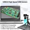 ELP 20MP Industrial 4K UHD 3840P 3x Manual Varifocal 30fps High Frame Rate Lightburn Compatible with Mac and Raspberry USB3.0 Camera, 3.6-10mm Lens,