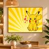 5D Diamond Painting Pikachu DIY Full Drill Diamond Art Kit Home Decoration