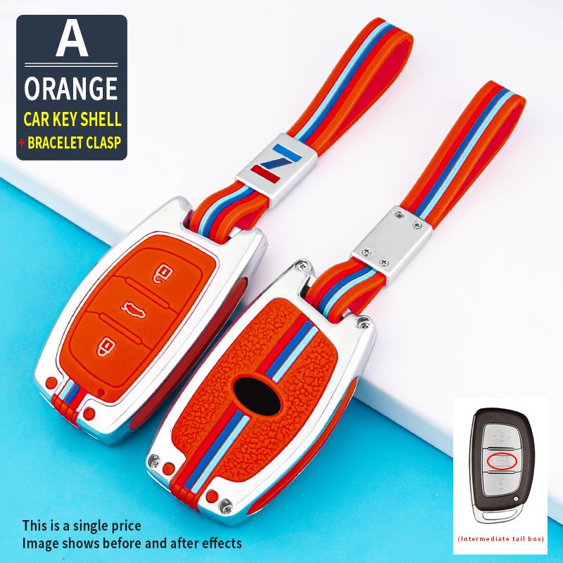 Premium Key Cover for Beijing Hyundai ix35, Lingdong, Mingtu, Langdong, Yuedong, Rena, and Festa