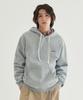 Small Logo Fleece-Lined Hoodie Melange Gray