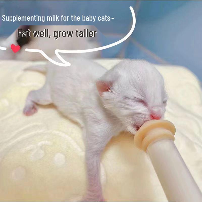 Pet Feeding Syringe with Special Nipple for Cats & Dogs