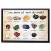 15 Kinds Crystal Gemstones Ornament Colorful Feng Shui Meditation Decoration for Collectors