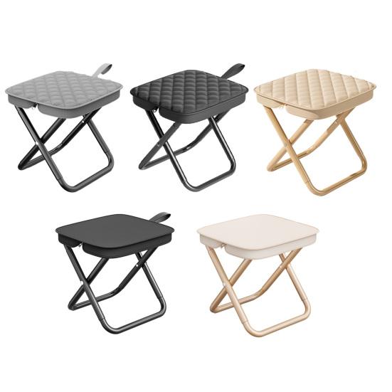 Opvouwbare Kruk met Draagtas Draagbaar Lichtgewicht Robuust Waterdicht Buiten Kamperen Backpacken Strand Picknick Vissen Opvouwbare Stoel Zitting