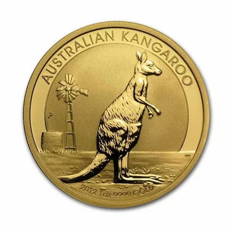 

Queen s commemorative coins, Australian kangaroo commemorative coins, handicrafts, foreign coins, animal coins золотий