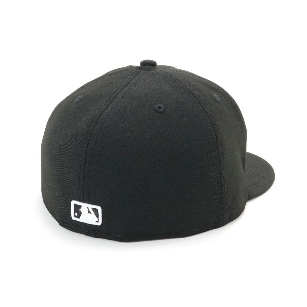 New Era 59FIFTY NY Size 7 New York Yankees Black/White Cap, 5/8, MLB,