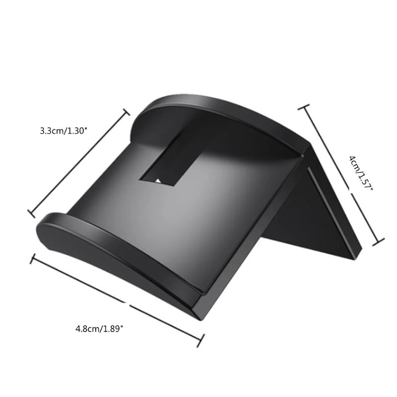 1 Set Wall Mounted Hat Rack Plastic Display Stand for Baseball Caps Convenient Hat Holder Space Saving Caps Organizer