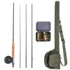 Canvas Fishing Rod Bag Portable Fishing Rod Reel Storage Tubes Cases Fishing Rod Fly Fishing Bag