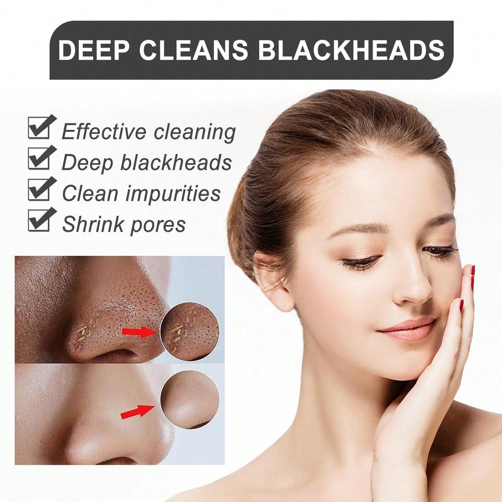 Blackhead Remover Peel Off Mask Aloe Vera Extract Paper Plant Pore Strips Deep Clean Hydrating Pore Shrinking Mud Mask