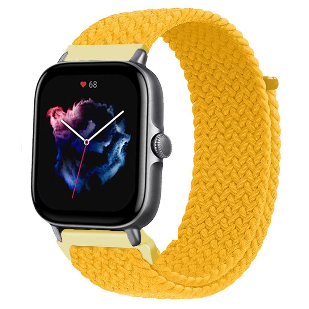 Band For Amazfit GTS/4/2/2e/3/GTS2 Mini/GTR/4/3/Pro/GTR2/47mm/stratos Braided Elastic 20mm/22mm Watch Bracelet Amazfit Bip Strap