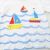 Little Maven Children's Clothing 2026 New Summer Kids Clothes Korean Children's Clothes Cartoon Sailboat Baby Boys T-shirts