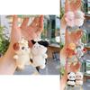 Adorable Mini Cute Animal Plush Keychain Holder For Friends And Couples Gifts