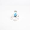 London Blue Topaz Gemstone 925 Sterling Silver Jewelry Handmade Statement Ring RR-47-1