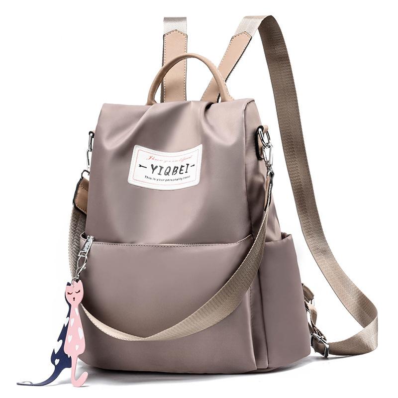 Backpack 2025 new simple and practical shoulder backpack schoolbag versatile bag large capacity women's handbag tide