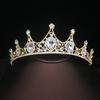 Luxury Shiny Crystal Tiara Headband Exquisite Rhinestone Bridal Crown Wedding Bride Headwear Women Girl Pageant Prom Birthday