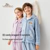 YEEHOO Kids' Thickened Flannel Pajama Set