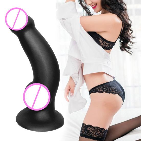 Liquid Silicone Butt Plugs for Men & Women, Soft Anal Training Dildo with Flared Base, Reusable Adult Sex Toy