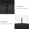 Ximengyuan Large Reinforced 24-Rib Automatic Windproof Long Handle Umbrella