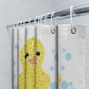 Bathroom Shower Curtain Waterproof Abstract Animal Duck Pattern Home Decor Farmhouse Style Modern Fabric Shower Liner