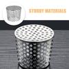Stainless Steel Downspout Guard Wear Resistant Gutter Cover Roof Drain Leaf Filter Gutter Guard Strainer Leaf Guards for Gutters