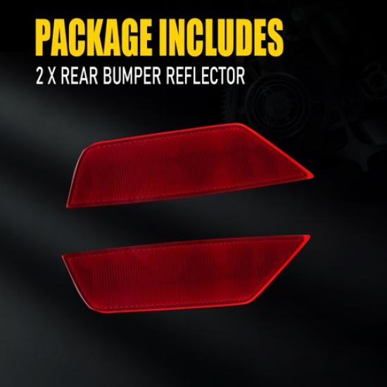 Pair Rear Bumper Reflector Light Lamp Left&Right For 2013 2018  Escape SEL V