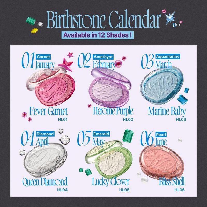 FWEE Glitz Stein Highlighter - 12 Farben