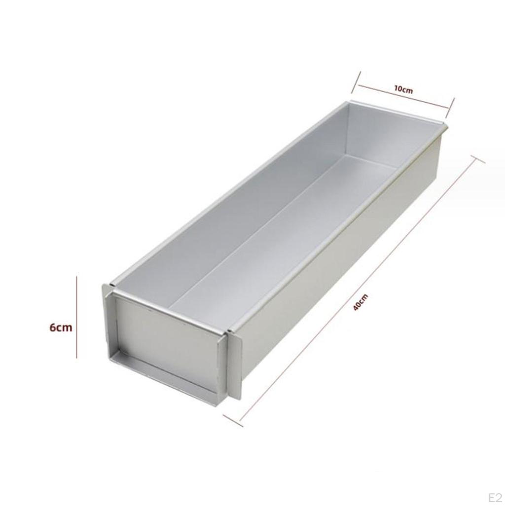 Brownie Cake Baking Model,Tiramisu Muffin Pan Model Cheesecake Rectangle for