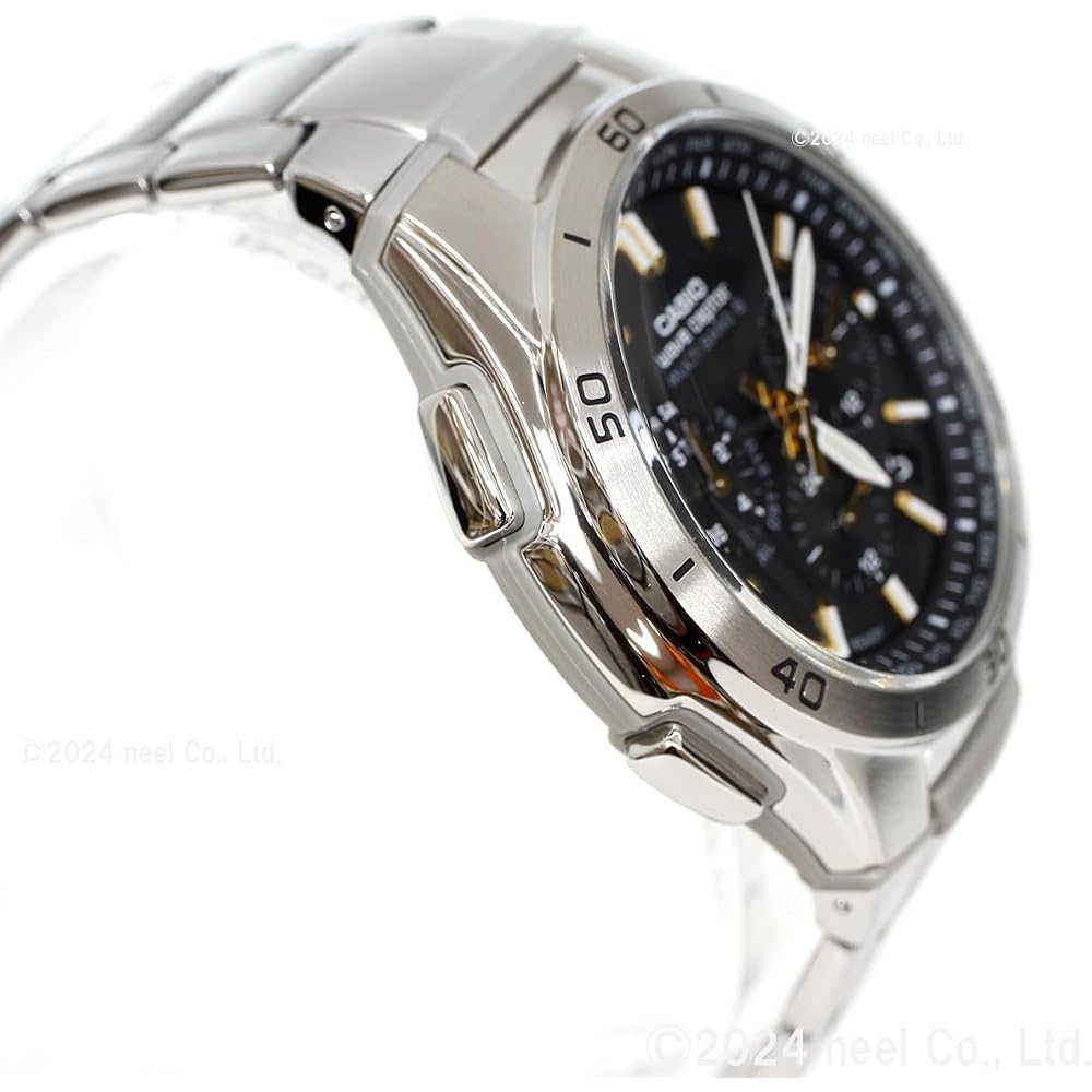 Casio Wave Scepter Solar Radio-Controlled Watch Men's Silver WVQ-M410DE-1A3JF