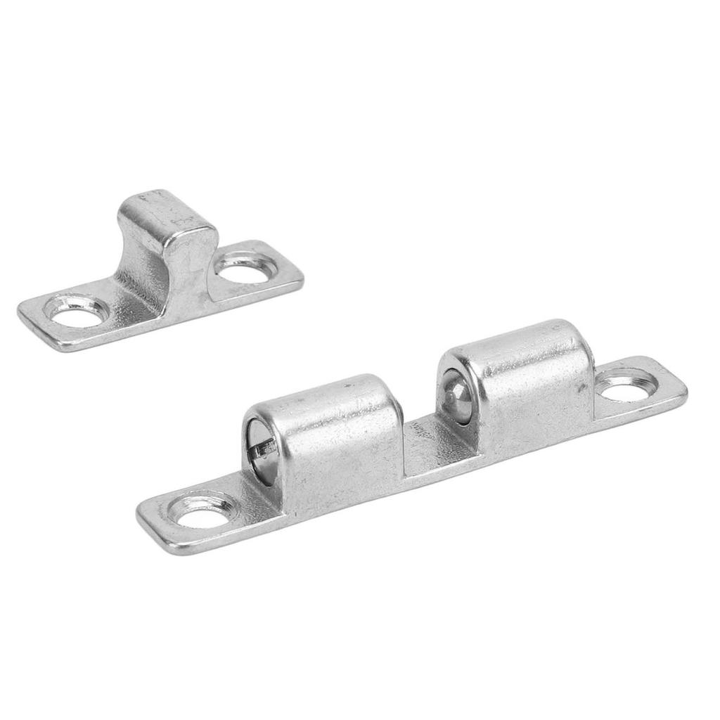 Boat Door Catch Polished Stainless Steel 60mm Marine Grade Door Ball Tension Roller Catch for Motorhome Boat Yacht Cupboards