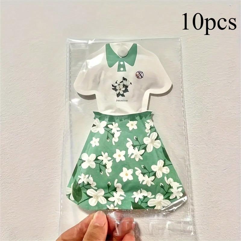 5PCS Hanging Aromatherapy Coating Cabinet Sachet Deodorizing Sachet Paper Bag Princess Skirt Girl Skirt Sachet Wholesale Hook Sachet
