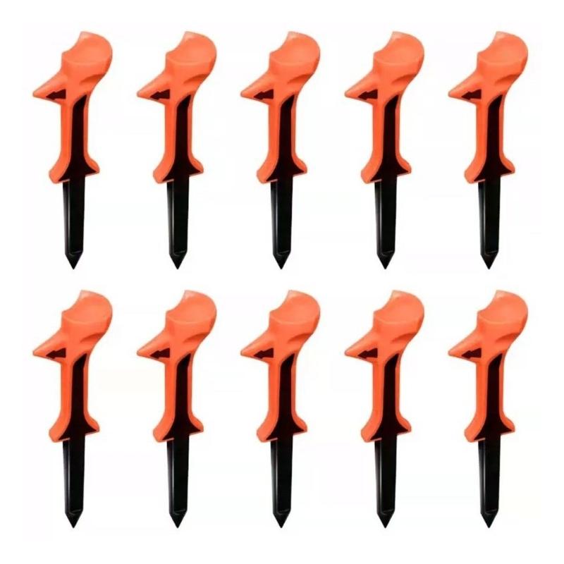 5Pcs Adjustable Golf Ball Tees Training Equipment 10 Degree Tilt Golf Tees for Golfers Golf Ball Holder Easy To Use