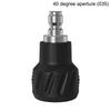 High Pressure Washer Spray Nozzle With 1/4' Quick Connect And High-Elastic Soft Anti Scratch Sleeve For Car Garden Cleaning