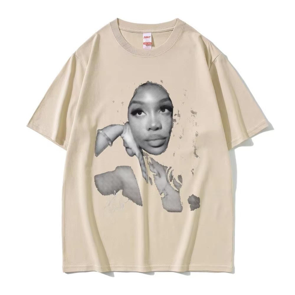Graphic T-shirt Men Women Clothing Hip Hop Fashion Oversized Printed T Shirt Men's Casual Cotton Vintage T-shirt