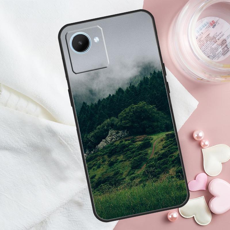 

Forest Cloud Pattern For Realme 14 Pro Plus 10 11 12 13 GT 7 Pro GT 5 6 6T C67 C61 C53 C51 C21Y C25S C75 C55 Case Realme 14 Pro Plus