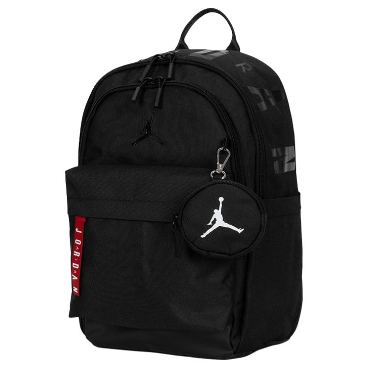 New Jordan Polyester Backpack Unisex Black JD2513158AD-001