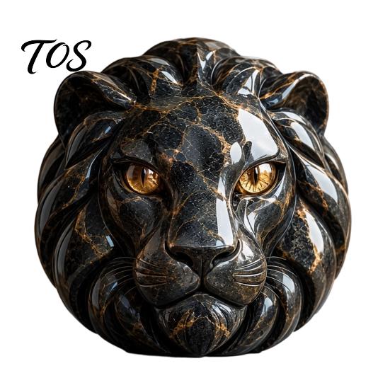 Meaningful Birthday Gifts for Collectors Resin Animal Head Sculpture, Guardian Dragon/Lion/Owl/Wolf Statues, Gothic Interior Decorations Figurine