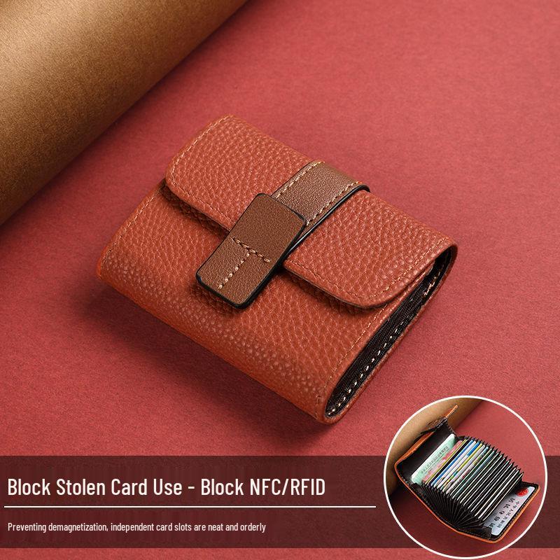 Women's Multi-Card Slot Holder - Large Capacity, Elegant Driver's License and Card Sleeve