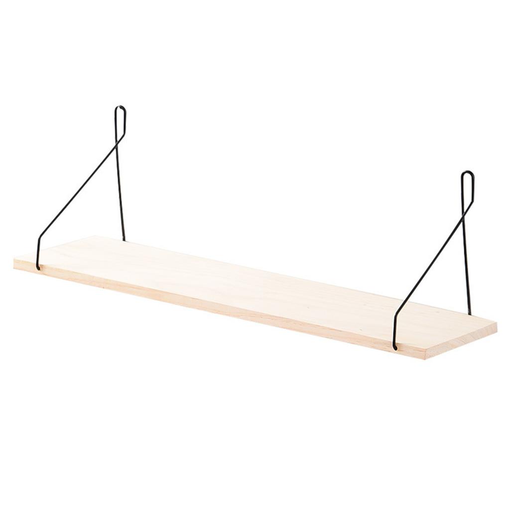 Wooden Display Shelf Hanging Floating Shelves for Home Decor Wall Mounted Storage Shelves for Bathroom Living Room Bedroom Gifts