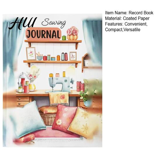 Thick Paper Planner Sewing Project Journal Log Book for Daily Quilting & Ancestor Record Stitching Records Personal Diary Notes Gift Enthusiasts And