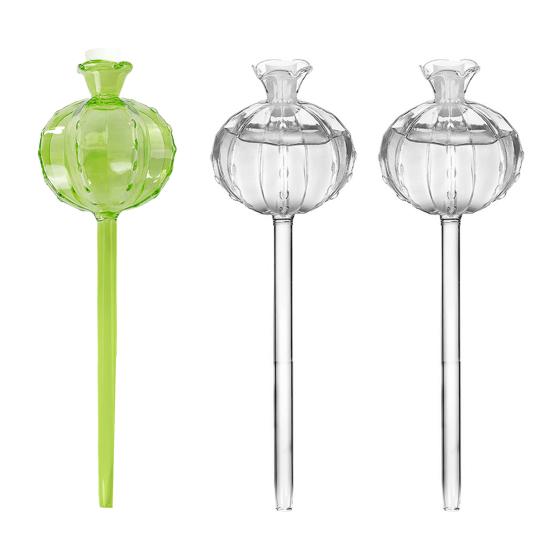 Self Watering Bulb Cactus Design Planter Insert Automatic Watering Device Plant Watering Globes for Houseplants Vacation Watering