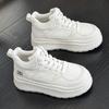 Winter Velvet Leather High-top Little White Shoes Women's New Versatile Warm Cotton Shoes Platform Sports Casual Board Shoes