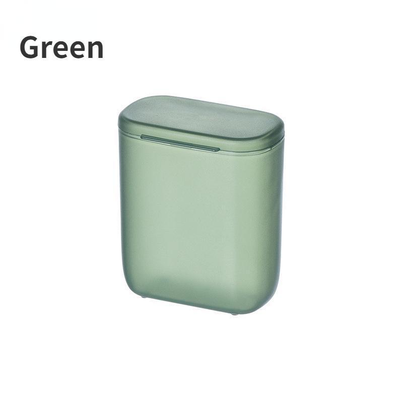 

Коробка для хранения кабеля передачи данных, пыленепроницаемый органайзер для наушников с крышкой, прозрачный контейнер для кабеля и проводов для домашнего офиса зелёный