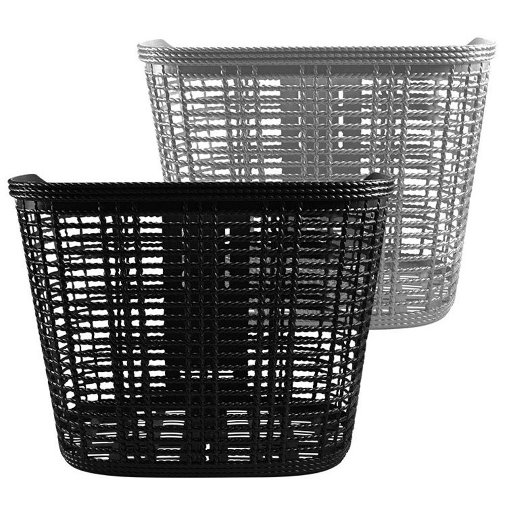 D-shaped Plastic&Steel Basket Plastic&Steel Scooter Front Holder  Cycling Accessories