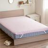 Silphys Cooling Fitted Size X 200 Cooling Terry Ribbed Summer Cooling Sheet, Semi-Single (80 Cm), Reversible, Touch, Cloth, Weave, Pink,