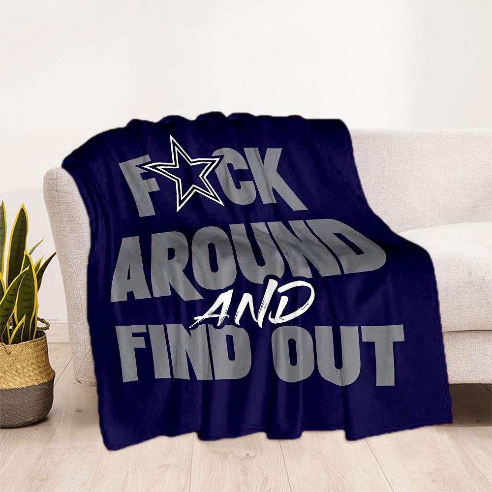 Dallas Blanket Soft & Cozy Perfect for Couch Bedding Bed for All Occasions Warmthful Decor Birthday Christmas Gift Blanket