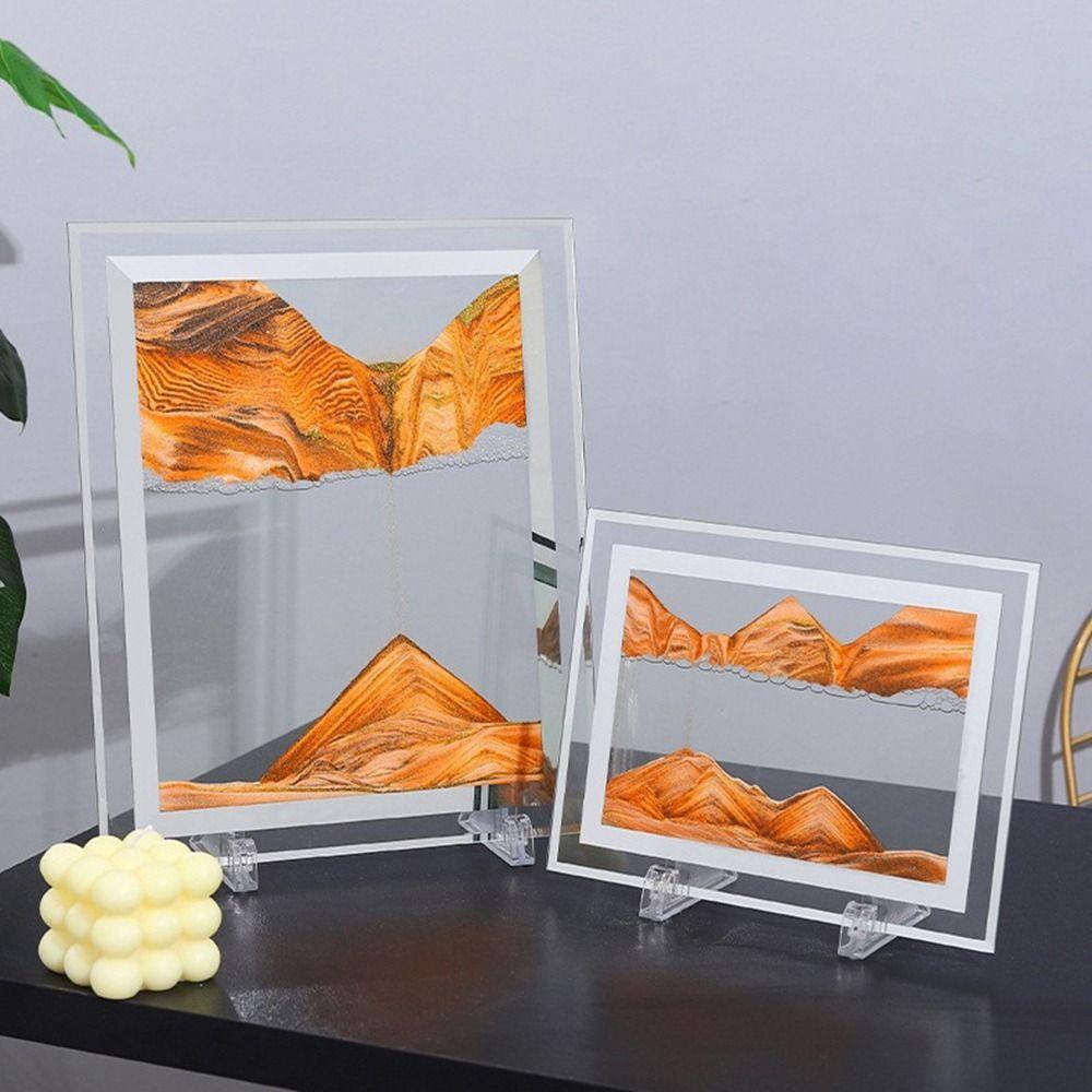 20Pcs Simple Easels Photo Holder Transparent/Black Picture Frame Display Shelves  for Desktop
