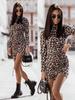 1796# Autumn/Winter Long Sleeve Waist-Hugging Sexy Fashion Dress