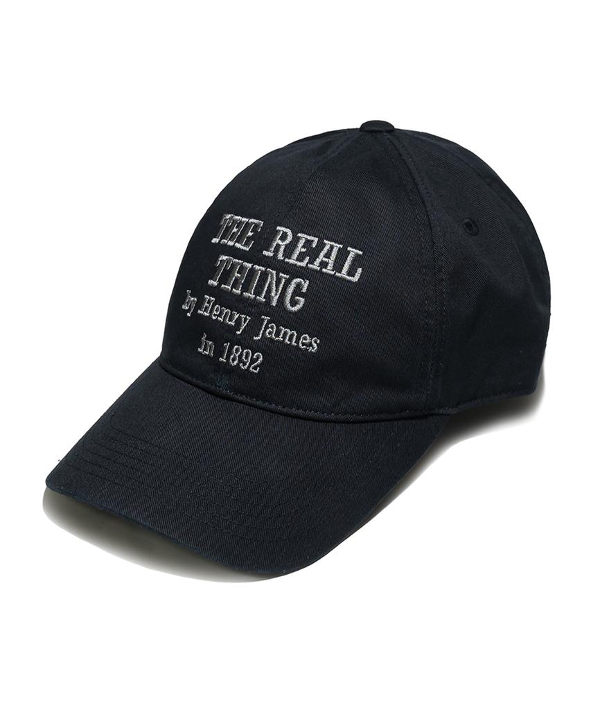 Taimseullib Real Thing Vintage Washed Cap Black (Sizes M, L)